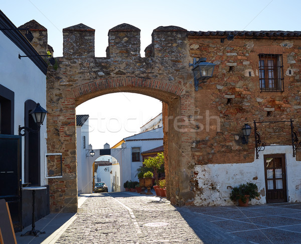 Alcazar de Zafra in Extremadura of Spain Stock photo © lunamarina