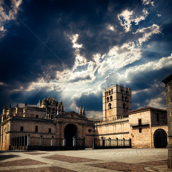 Zamora Cathedral in Spain by Via de la Plata  Stock photo © lunamarina