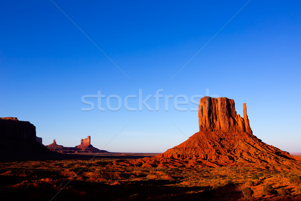 Monument Valley West Mitten Butte Utah Park Stock photo © lunamarina