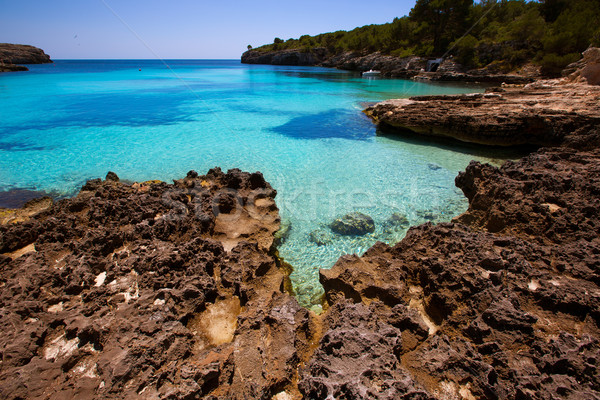 Mediterráneo turquesa cielo agua sol mar Foto stock © lunamarina