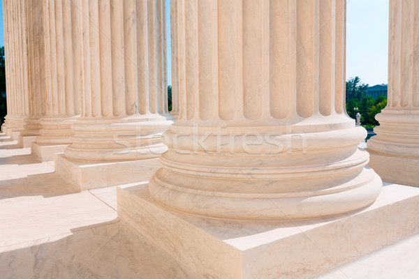 Supreme Court of United states columns row Stock photo © lunamarina