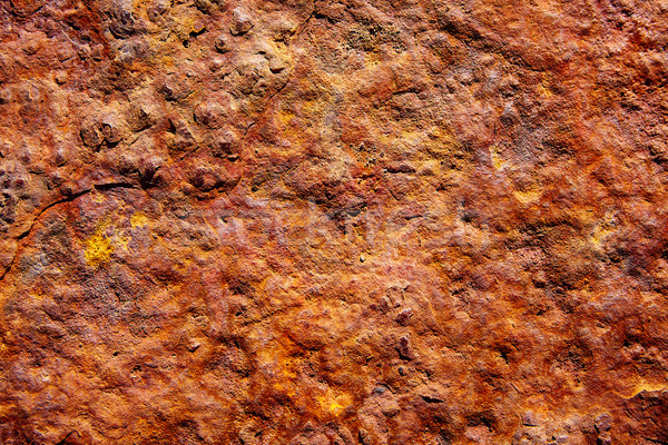 Aged rusted iron steel texture background Stock photo © lunamarina