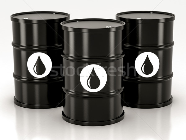 Zwarte metaal olie energie kleur drop Stockfoto © Lupen