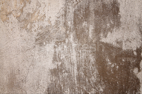 Antic imbatranire perete gri erodate vechi Imagine de stoc © lypnyk2