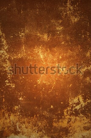 Terkedilmiş kahverengi antika duvar eski arka plan Stok fotoğraf © lypnyk2