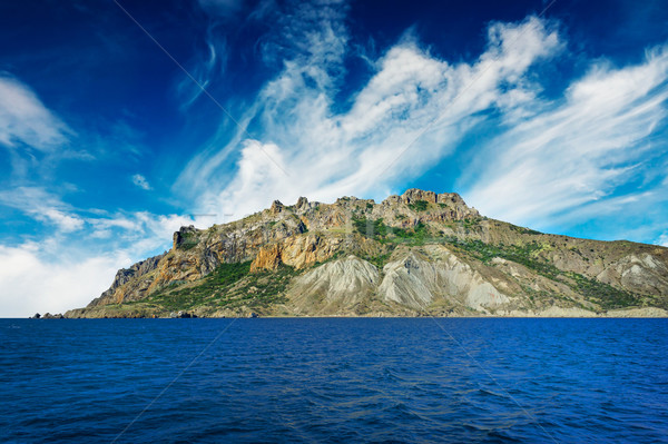 Mystic mountains in the Kara-Dag. Crimea. Stock photo © lypnyk2