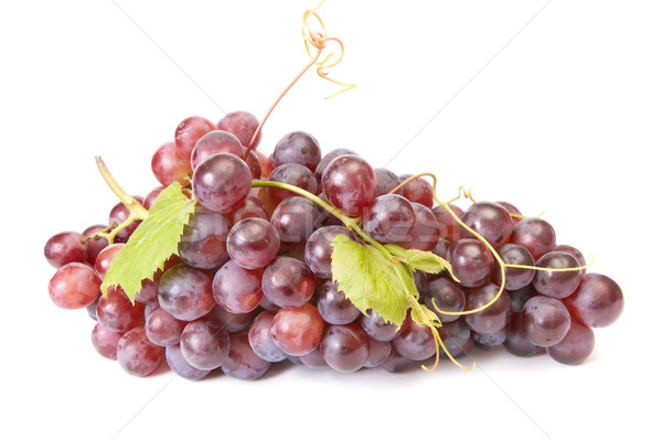 Сток-фото: винограда · белый · вкусный · отлично · изолированный · зеленый