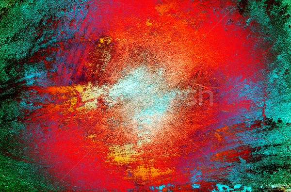 Schmutzigen farbenreich Grunge Wand Textur hellen Stock foto © lypnyk2