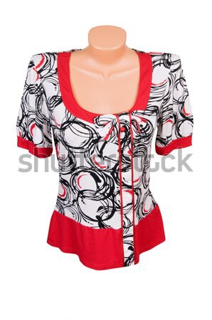 Classy,modern dress on a white. Stock photo © lypnyk2