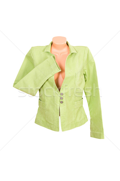 Classy,stylish jacket on a white. Stock photo © lypnyk2