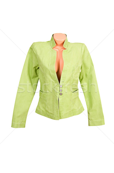 Classy,stylish jacket on a white. Stock photo © lypnyk2
