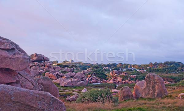 Panorama Cote De Granite Rose Stock photo © macsim