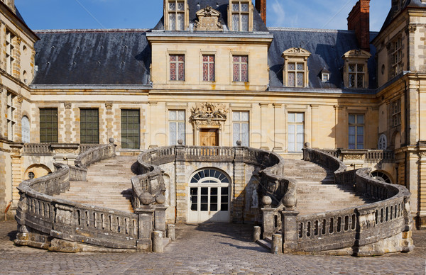 Chateau de Fontainebleau, Paris Stock photo © macsim