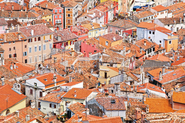 Rovinj Old Town, Croatia Stock photo © macsim