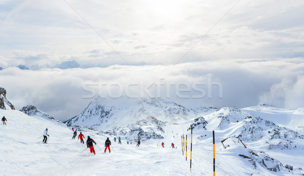 Ski resort. Austria Stock photo © macsim