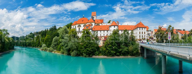 Castle in Bavarian Town Fuessen Stock photo © macsim