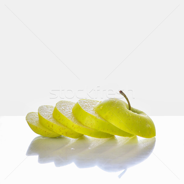 green apple slices Stock photo © mady70