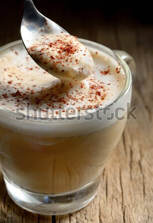 Cup of coffee with foam  Stock photo © mady70