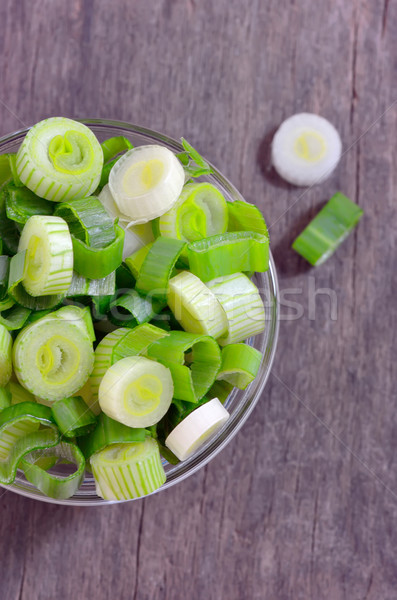 Chopped green onion Stock photo © mady70