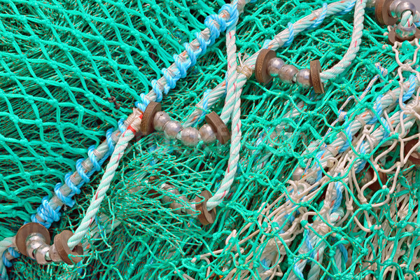 Stock photo: Rope and Netting