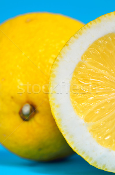 Fresh lemon citrus Stock photo © mady70