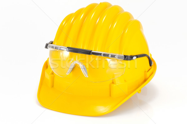 safety helmet and glasses Stock photo © mady70