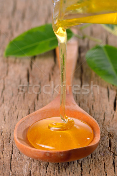 Méz egészség kanál édes bot természetes Stock fotó © mady70