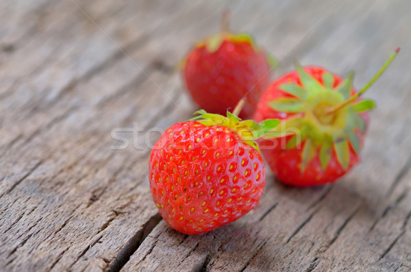 Fresh strawberries Stock photo © mady70