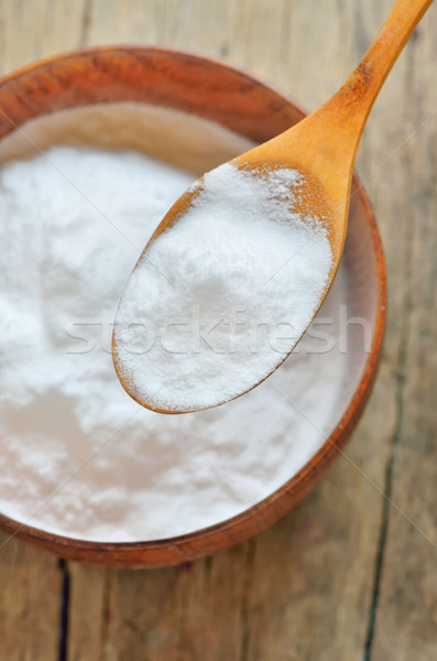 Stock photo: sodium bicarbonate for house cleaning - healthy lifestyle