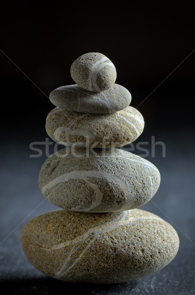 stack of  pebble stone Stock photo © mady70