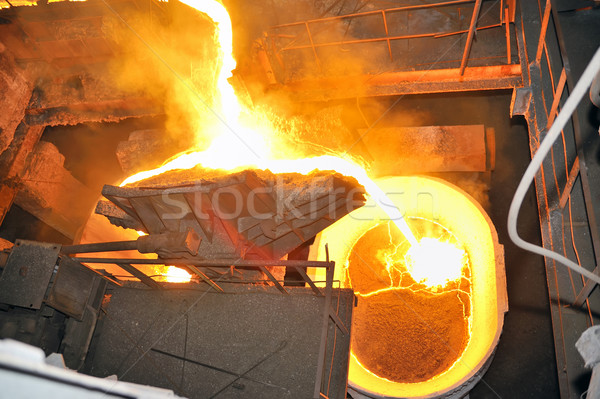 metal casting process Stock photo © mady70