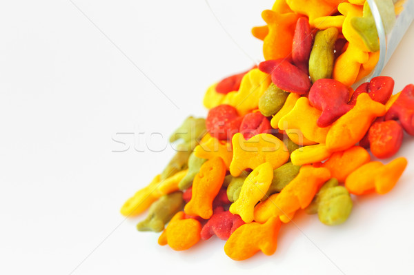 Salted  fish crackers Stock photo © mady70