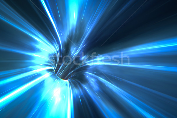 warp tunnel in space Stock photo © magann