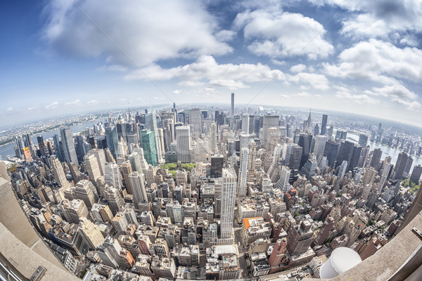 New York immagine alto edifici cielo ufficio Foto d'archivio © magann