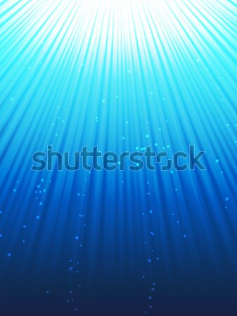 under water rays Stock photo © magann