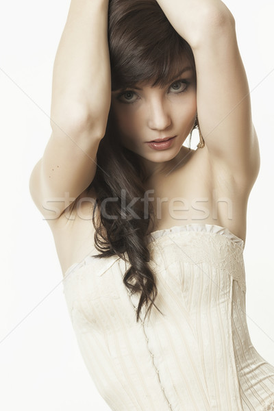 Stock photo: young woman portrait