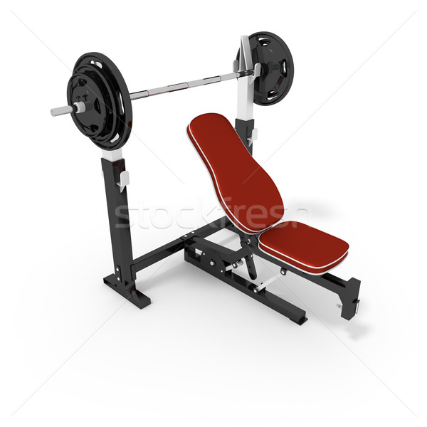 bodybuilder bench Stock photo © magann