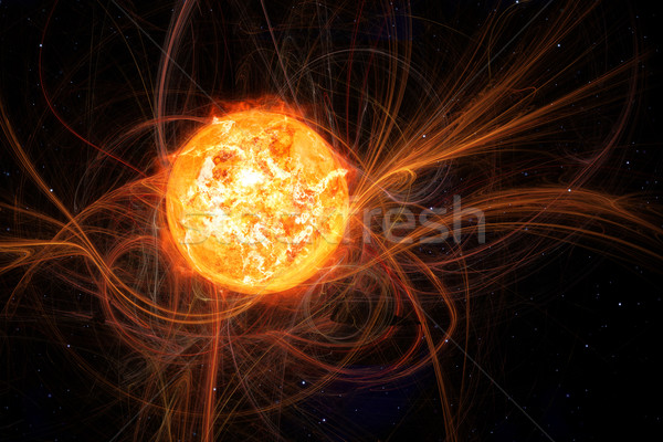 sun in space Stock photo © magann