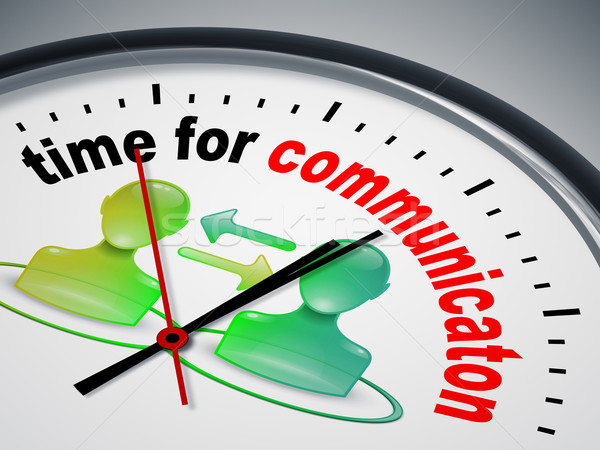 time for communication Stock photo © magann
