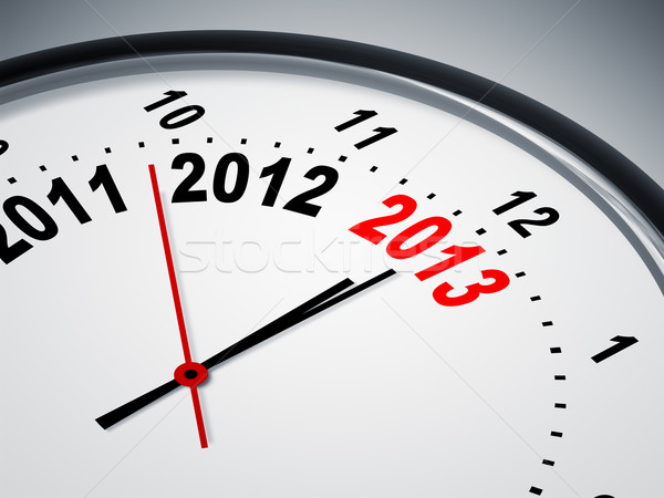 2011 2012 2013 image Nice horloge [[stock_photo]] © magann