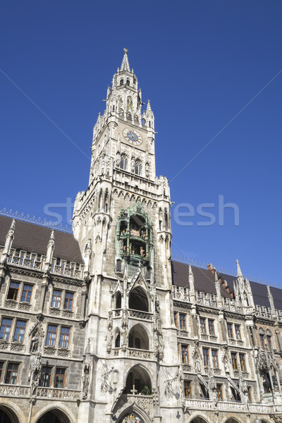 Beroemd stad hal München afbeelding hemel Stockfoto © magann