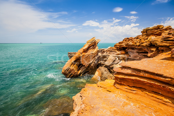 Australia imagen agradable paisaje playa agua Foto stock © magann