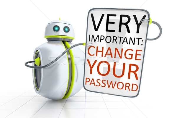 sweet little robot Stock photo © magann