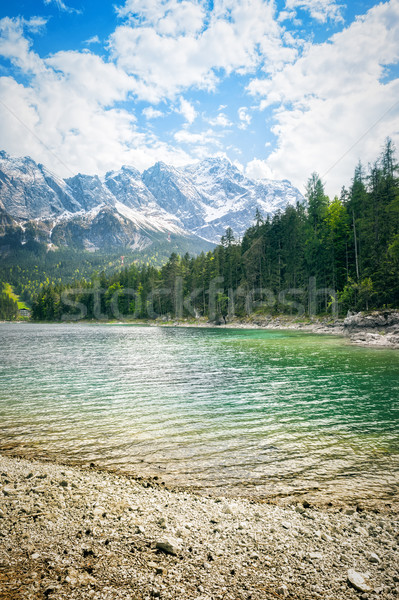 Eibsee Zugspitze Stock photo © magann
