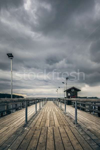 jetty Chiemsee Bavaria Germany Stock photo © magann