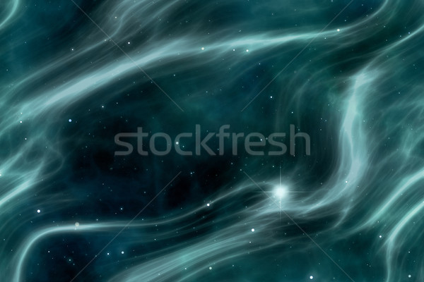 [[stock_photo]]: Plasma · nébuleuse · image · résumé · espace · bleu