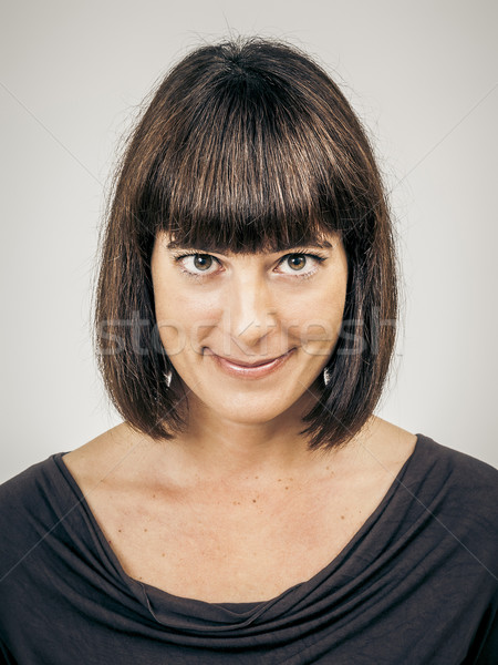 Bela mulher imagem mulher cabelo jovem feminino Foto stock © magann