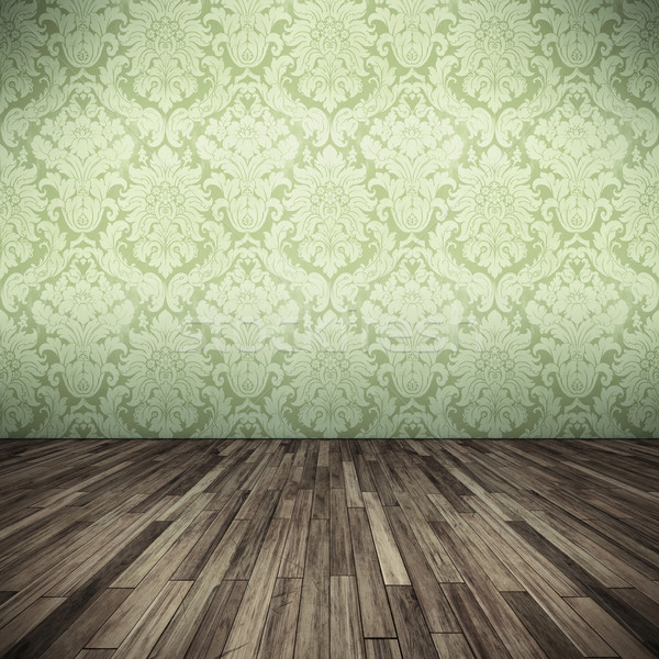 Vloer afbeelding mooie muur home ruimte Stockfoto © magann