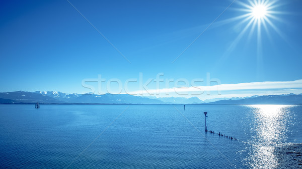 lake constance alps Stock photo © magann
