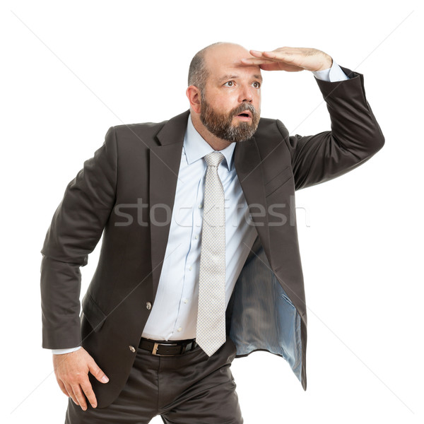 business man seeks Stock photo © magann